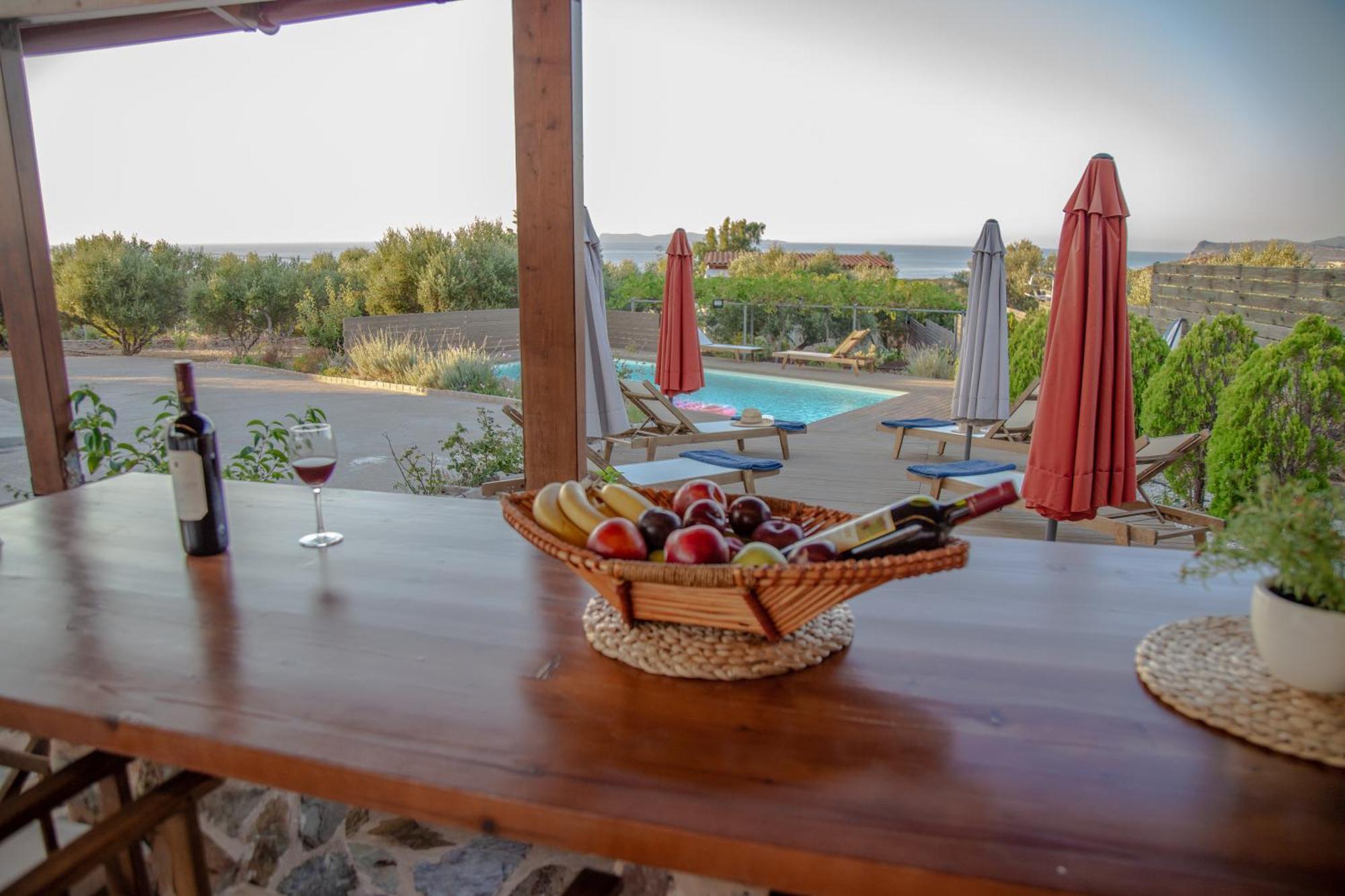 Apartmán Sitia Poolside Gem - Crete'S Fuego Sagrado Exteriér fotografie